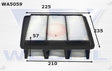 Air Filter A1533 Fits Hyundai WA5059 - Wesfil