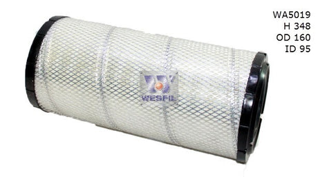 Air Filter HDA5949 Fits Iveco WA5019 - Wesfil