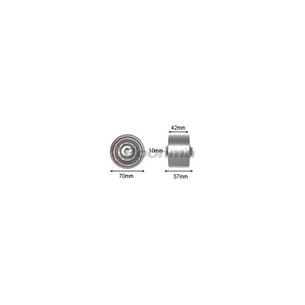 Engine Mount Bushing fits Mitsubishi insert 10x70x42/57 – EMB-3691 – Boonma | Universal Auto Spares
