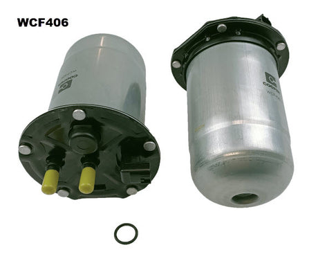 Diesel Fuel Filter Fits Mercedes/Nissan/Renault WCF406 - Wesfil
