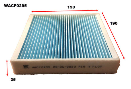 Cabin Filter RCA432P Fits Mercedes WACF0295 - Wesfil