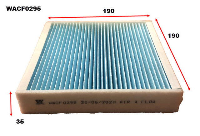Cabin Filter RCA432P Fits Mercedes WACF0295 - Wesfil