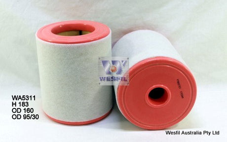 Air Filter A1802 Fits Audi WA5311 - Wesfil
