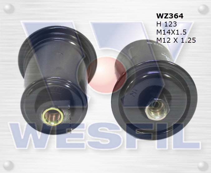 EFI Fuel Filter Z364 Fits Daihatsu/Toyota/Mitsubishi WZ364 - Wesfil