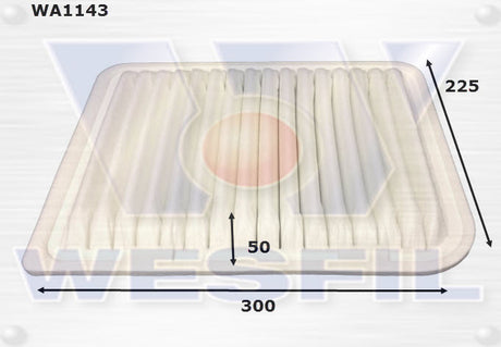 Air Filter A1575 Fits Ford WA1143 - Wesfil