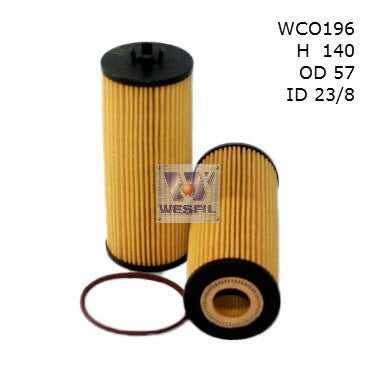 Oil Filter R2735P Fits Mercedes WCO196 - Wesfil