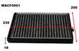 Cabin Filter RCA202P/RCA204P Fits Daewoo/Holden WACF0001 - Wesfil