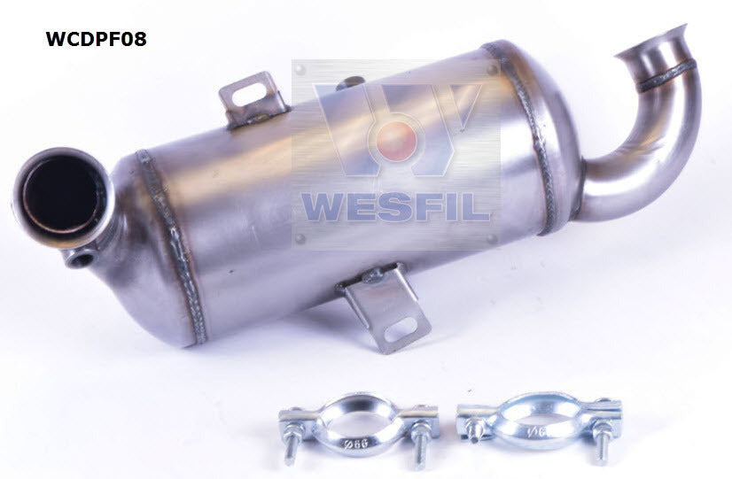 Diesel Particulate Filter (DPF) RPF207 Fits Citroen/Peugeot WCDPF08 - Wesfil