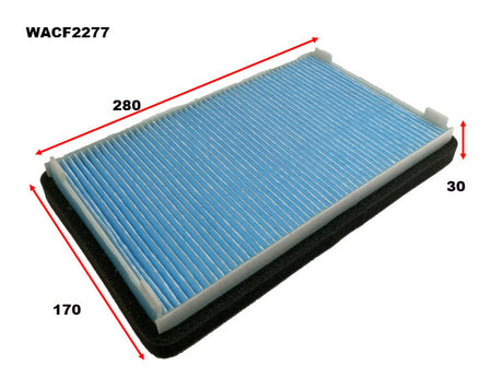 Cabin Filter RCA313P Fits Ford WACF2277 - Wesfil