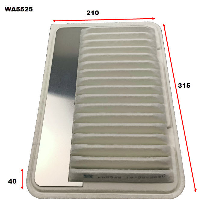 Air Filter Fits Suzuki WA5525 - Wesfil