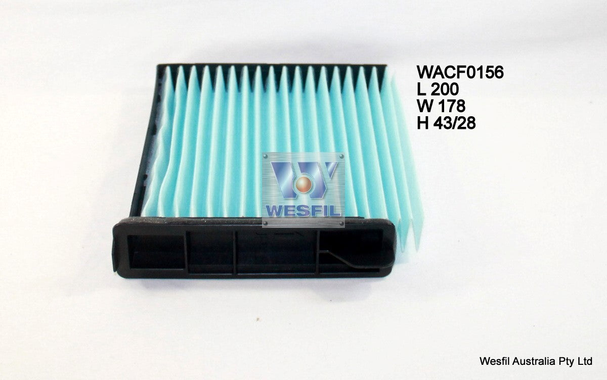 Cabin Filter RCA237P Fits Nissan/Renault WACF0156 - Wesfil