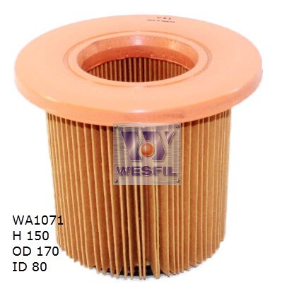 Air Filter A1436 Fits Ford WA1071 - Wesfil