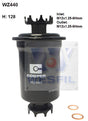 EFI Fuel Filter Z440 Universal Fuel Filter WZ440 - Wesfil