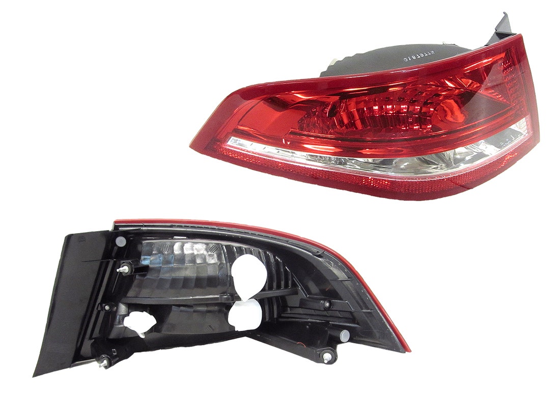 Tail Light (LHS, Red Rim) Sedan Ford Falcon FG 2008 - 2014 FDFC - TAL - 115L - Sterling Parts - Tail Lights - Sterling Parts