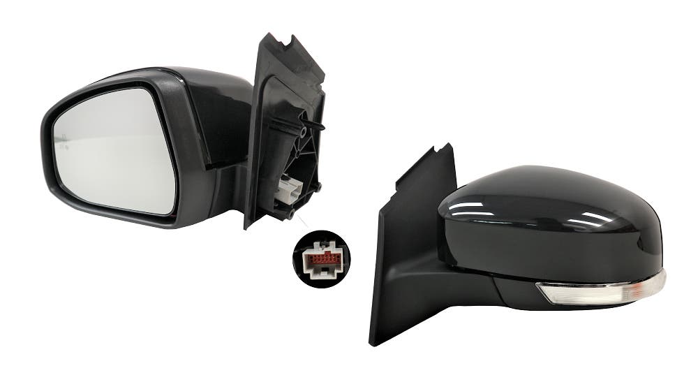 Door Mirror (LHS, Heated, Puddle Light, Folding, Blind Spot, Temperature) Ford Focus LW/LZ 2011 - 2018 FDFO - DOM - 15L - Sterling Parts - Exterior Mirrors - Sterling Parts