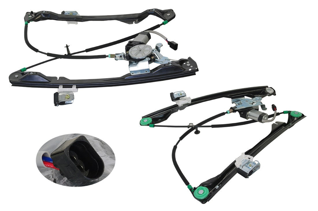 Front Window Regulator RHS (2 - Pin, With Motor) Ford Focus LR/5D 10/2002 - 12/2004 FDFO - WIR - 01R - Sterling Parts - Window Regulators & Winders - Sterling Parts