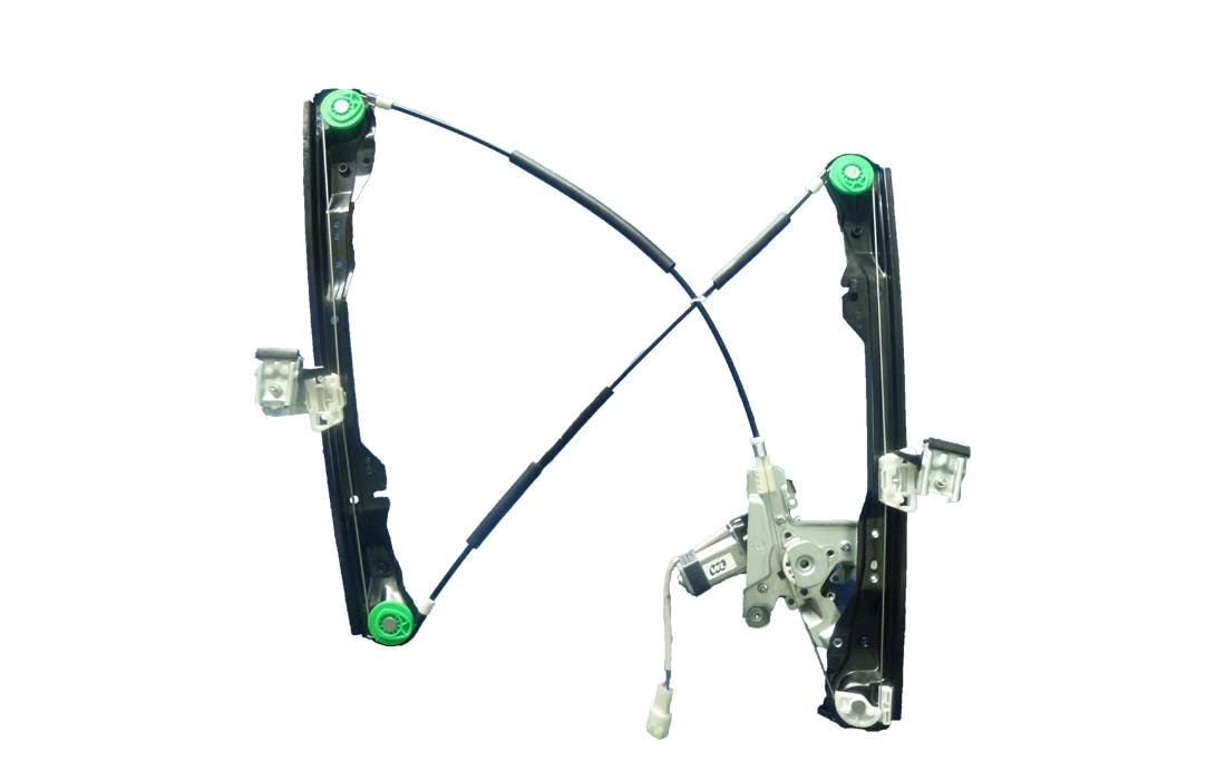 Front Window Regulator RHS (2 - Pin, With Motor) Ford Focus LR 3D 10/2002 - 12/2004 FDFO - WIR - 02R - Sterling Parts - Window Regulators & Winders - Sterling Parts