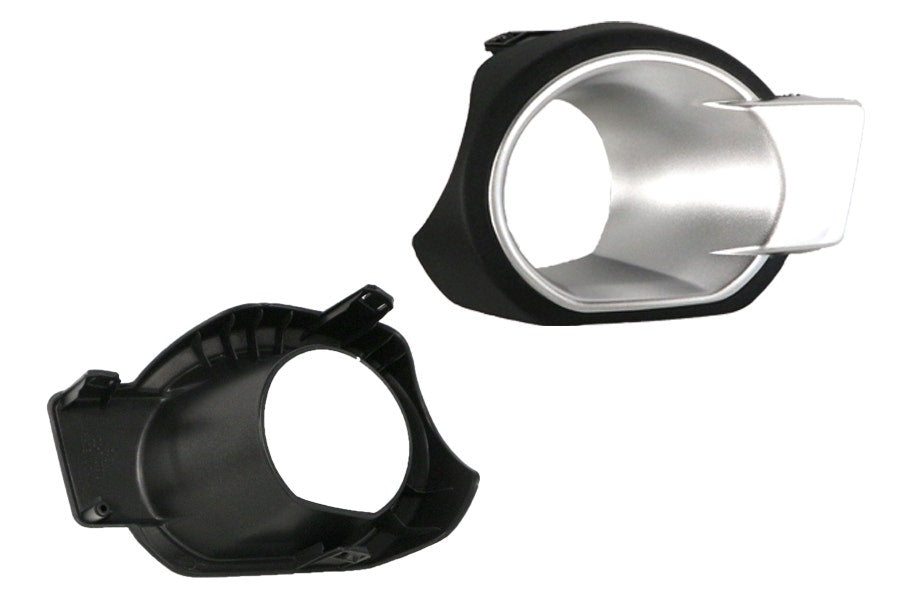 Front Fog Light Cover (LHS, Silver/Black, with Hole) Ford Ranger PX 2011 - 2015 FDRG - FLC - 05L - Sterling Parts - Grilles & Bumper Parts - Sterling Parts