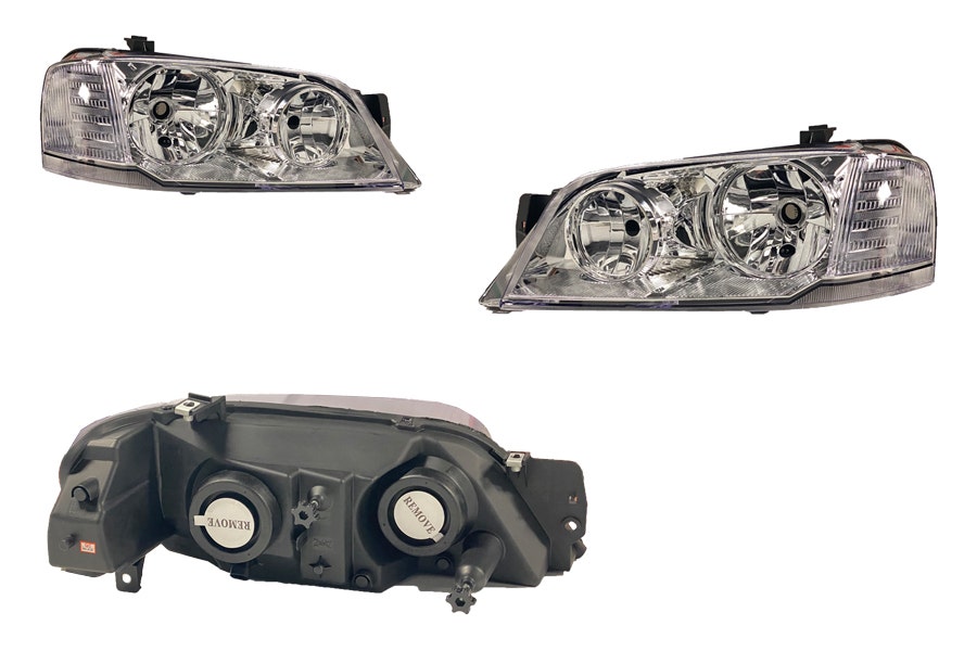 Headlight Chrome Set (2 Piece) Ford Territory SX/SY 2004 - 2009 FDTE - HEL - 10N - Sterling Parts - Headlight Assemblies - Sterling Parts