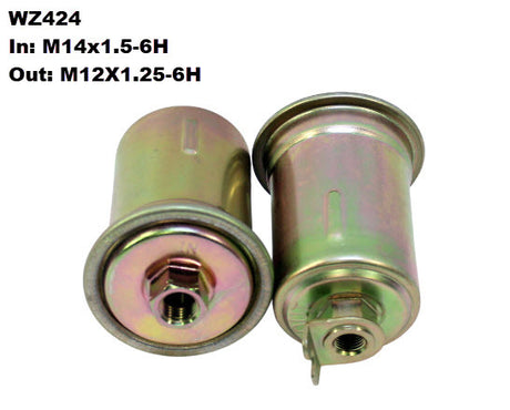 EFI Fuel Filter Z424 Fits Holden/Mitsubishi/Proton/Toyota WZ424 - Wesfil