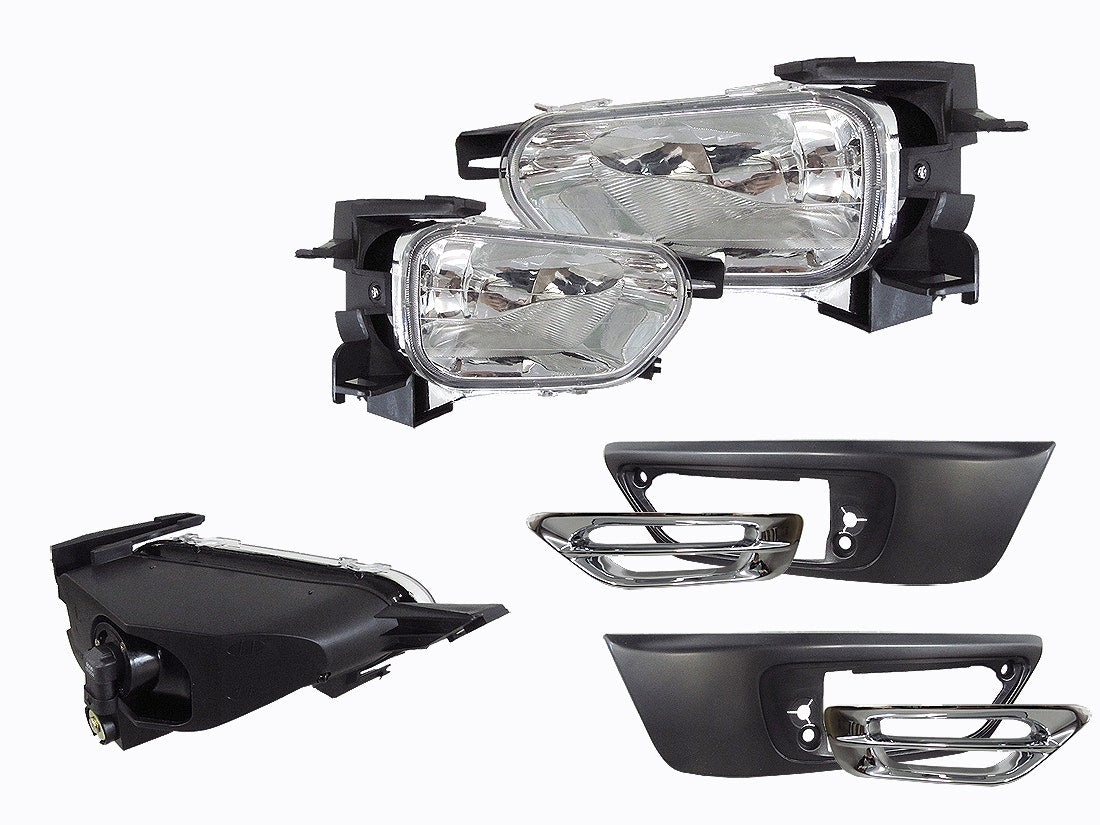 Front Fog Light Kit (2 Piece, with Switch & Wires) Honda CR - V RD 2001 - 2004 HDCR - FOL - 02N - Sterling Parts - Fog Lights - Sterling Parts