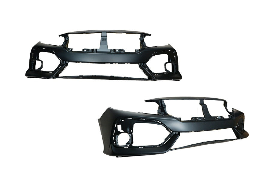 Front Bumper Bar Cover (Without Sensor Hole) Honda Civic FK 2016 - 2019 HDCV-BAR-9604F - Sterling