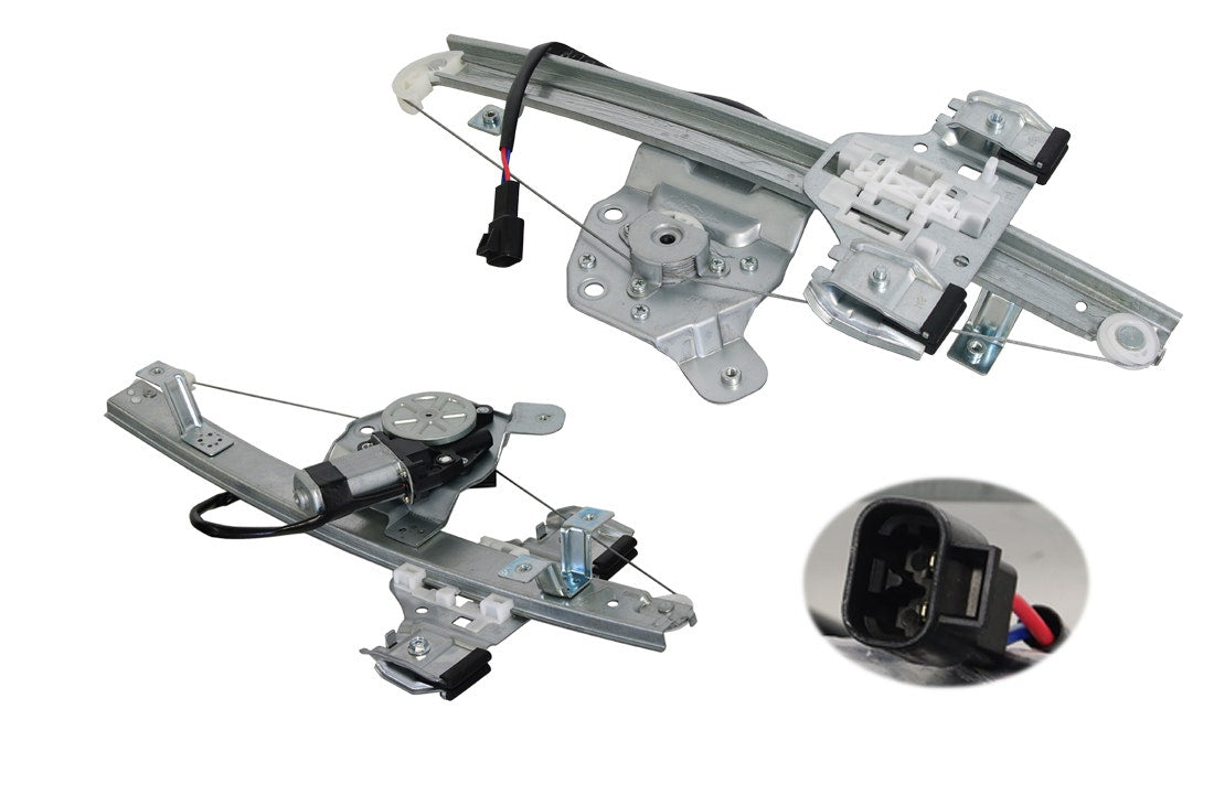 Rear Window Regulator RHS (2 - Pin, With Motor) Holden Commodore VE/VF, Statesman WM/WN 08/2006 - 12/2017 HLCD - WIR - 45R - Sterling Parts - Window Regulators & Winders - Sterling Parts
