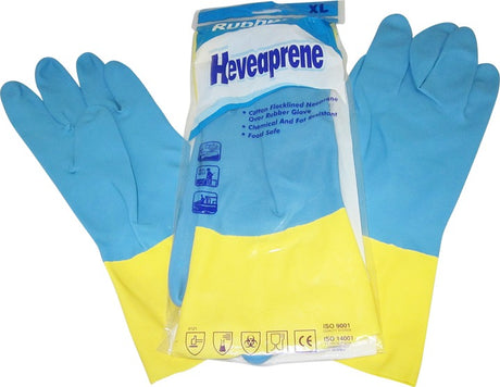 Neoprene Coated Protective Gloves 2XL - Heveaprene