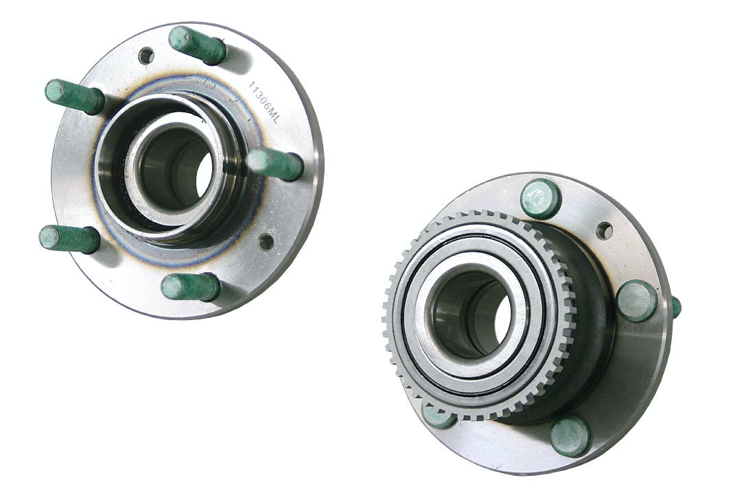 Rear Wheel Hub with ABS Sensor Mazda 323 BJ 09/1998 - 2004 HUB-MZ32-010B - Sterling