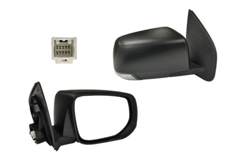 Door Mirror (RHS, Black, Light Folding) Isuzu D - MAX TFS 2012 - 2016 IZDM - DOM - 15R - Sterling Parts - Exterior Mirrors - Sterling Parts