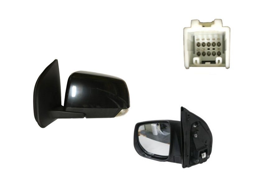 Electric Door Mirror (LHS, with Blinker Light and Folding) Isuzu MU - X RF 2017 - 2021 IZMU - DOM - 08L - Sterling Parts - Exterior Mirrors - Sterling Parts