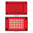 J3 Series Single Blister Includes Bracket - LED AutoLamps Stop Tail Lamp