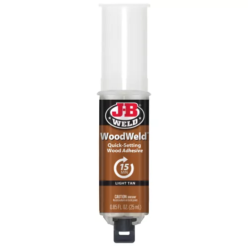 Wood Weld Epoxy Syringe 25ml Strong, Lasting Repairs - J-B Weld
