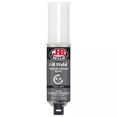 Steel Reinforced Epoxy Syringe 25ml Strong, Lasting Repairs - J-B Weld