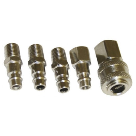 5 Pieces Pneumatic Quick Connect Couplings - Kairui