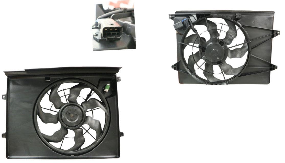 Radiator Fan (Single, 3.3L Petrol) Kia Carnival YP 2014 - 2020 KICV - FNR - 27F - Sterling Parts - Cooling Fans & Parts - Sterling Parts