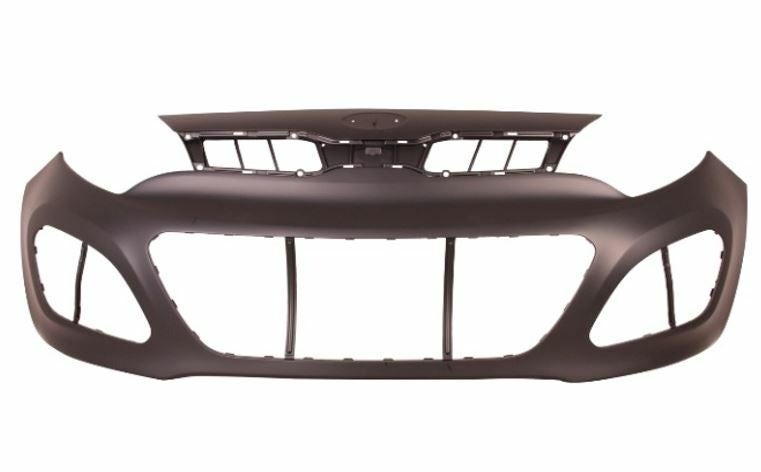 Front Bumper Bar Cover (with Fog Light Hole) Kia Rio UB 2011 - 2014 KIRI - BAR - 09F - Sterling Parts - Grilles & Bumper Parts - Sterling Parts
