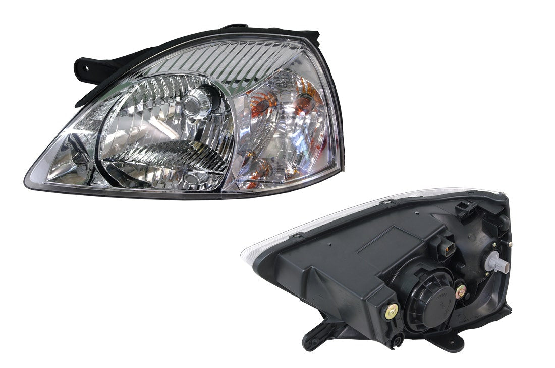 Headlight (LHS, Clear Lens) Kia Rio BC 2002 - 2005 KIRI - HEL - 07L - Sterling Parts - Headlight Assemblies - Sterling Parts