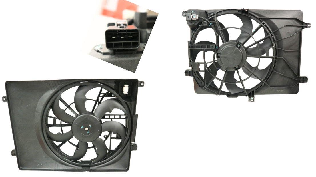Radiator Fan (Single, 2.0i/2.4i Petrol) Kia Sportage QL 2015 - 2021 KISP - FNR - 05F - Sterling Parts - Cooling Fans & Parts - Sterling Parts