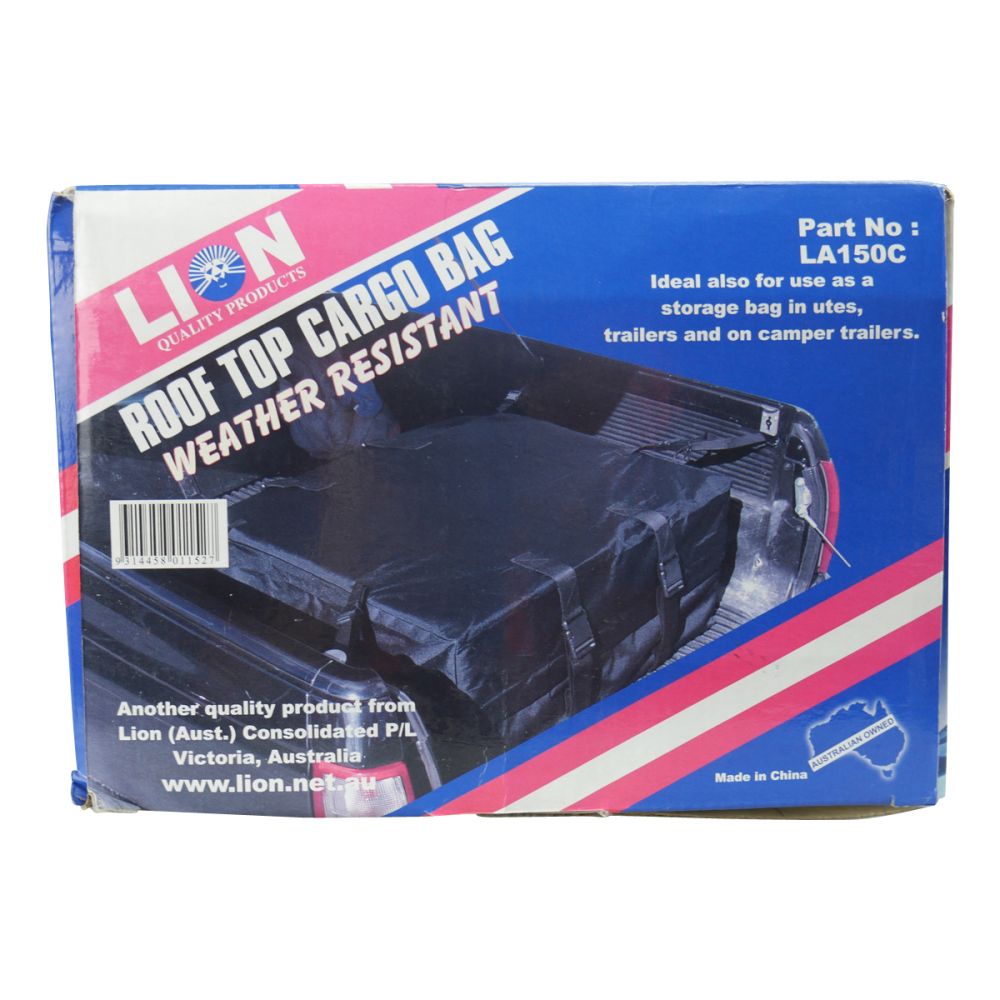 Roof Top Cargo Bag Weather Resistant 89 x 38 x 86cm - Lanotec