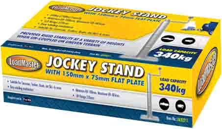 Jockey Stand With 150mm x 75mm Flat Plate - LoadMaster | Universal Auto Spares