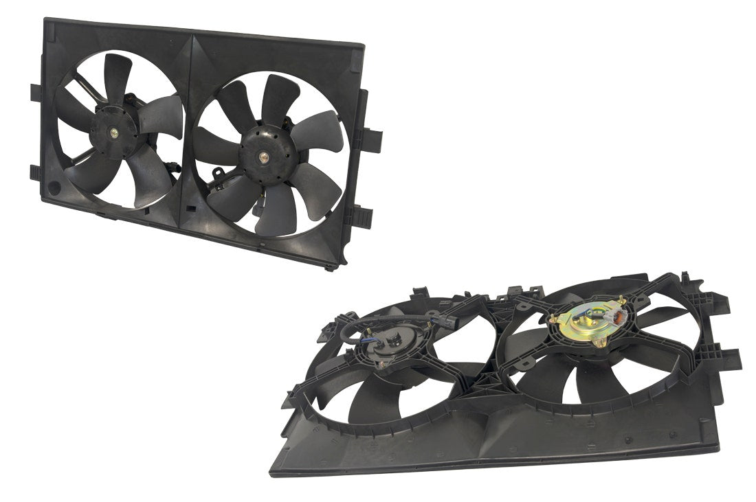 Radiator Fan (Dual, Diesel) Mitsubishi ASX XA/XB/XC 2010 - 2019 MBAS - FNR - 14F - Sterling Parts - Electric Cooling Fans - Sterling Parts