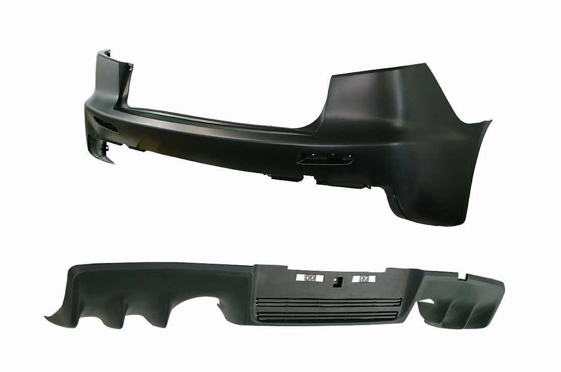 Rear Bumper Bar Cover Mitsubishi Lancer Evolution CY/CZ 2007 - 2015 MBLC - BAR - 90B - Sterling Parts - Grilles & Bumper Parts - Sterling Parts