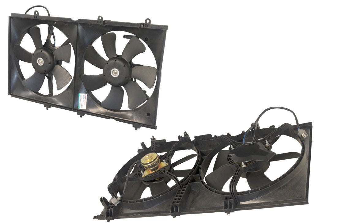 Radiator Fan (Dual, 2.0L 4G94) Mitsubishi Lancer CH 2003 - 2007 MBLC - FNR - 14F - Sterling Parts - Electric Cooling Fans - Sterling Parts