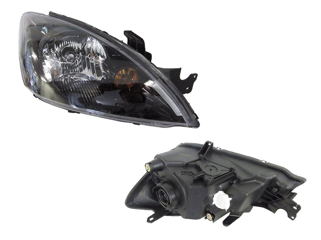 Headlight (RHS, Black VRX Style) Mitsubishi Lancer CH 2003 - 2007 MBLC - HEL - 48R - Sterling Parts - Headlight Assemblies - Sterling Parts