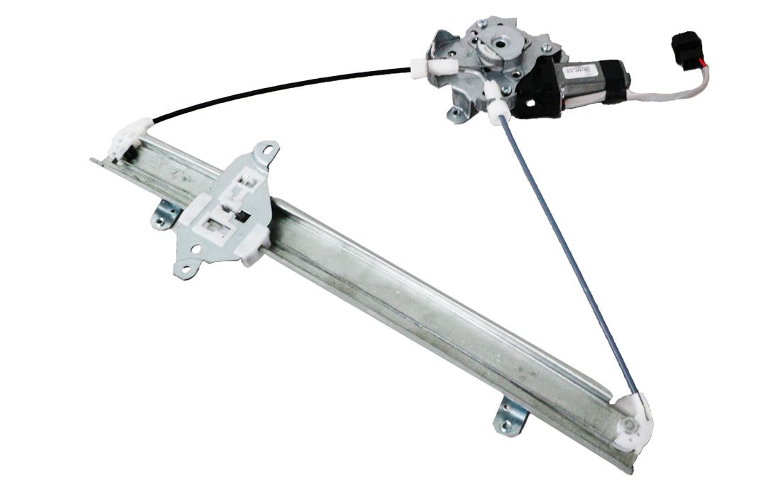 Front Window Regulator LHS (2 - Pin, With Motor) Mitsubishi Outlander ZE/ZF 02/2003 - 10/2006 MBOL - WIR - 02L - Sterling Parts - Window Regulators & Winders - Sterling Parts