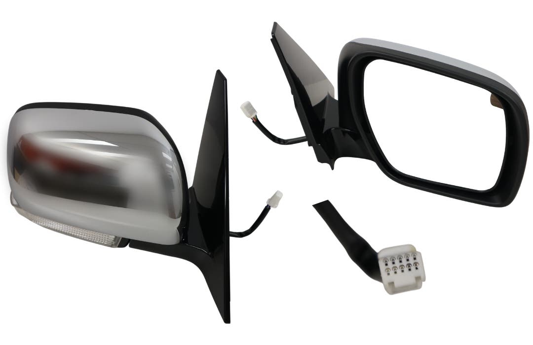 Door Mirror (RHS with Blinker Light) Mitsubishi Pajero NS/NT/NW/NX 2006 - 2021 MBPJ - DOM - 73R - Sterling Parts - Exterior Mirrors - Sterling Parts