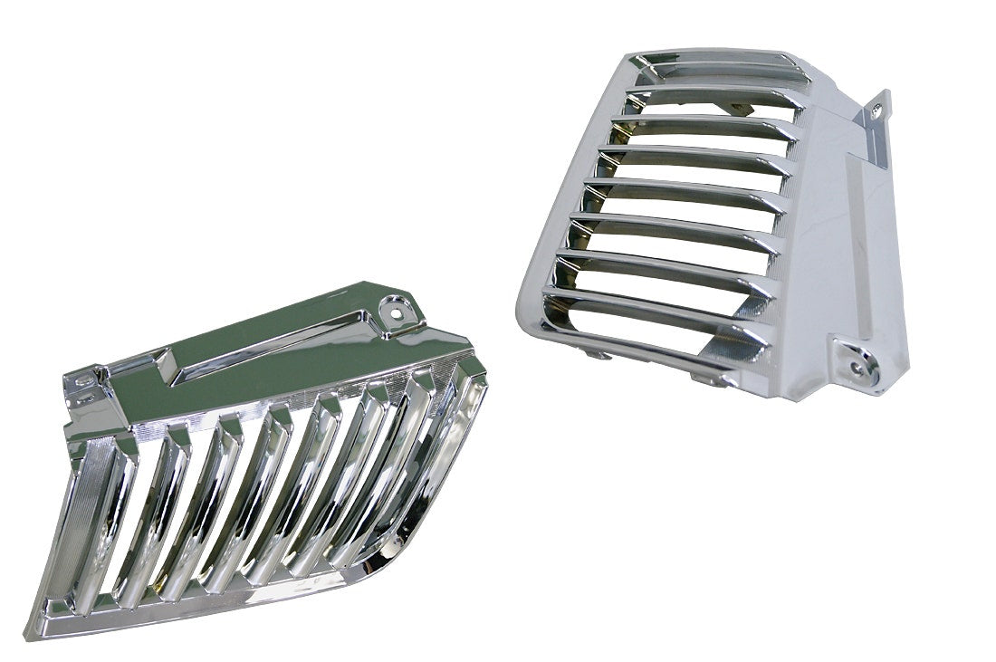 Front Grille (LHS, Chrome) Mitsubishi Triton ML 2006 - 2009 MBTT - GRI - 51L - Sterling Parts - Grilles & Bumper Parts - Sterling Parts