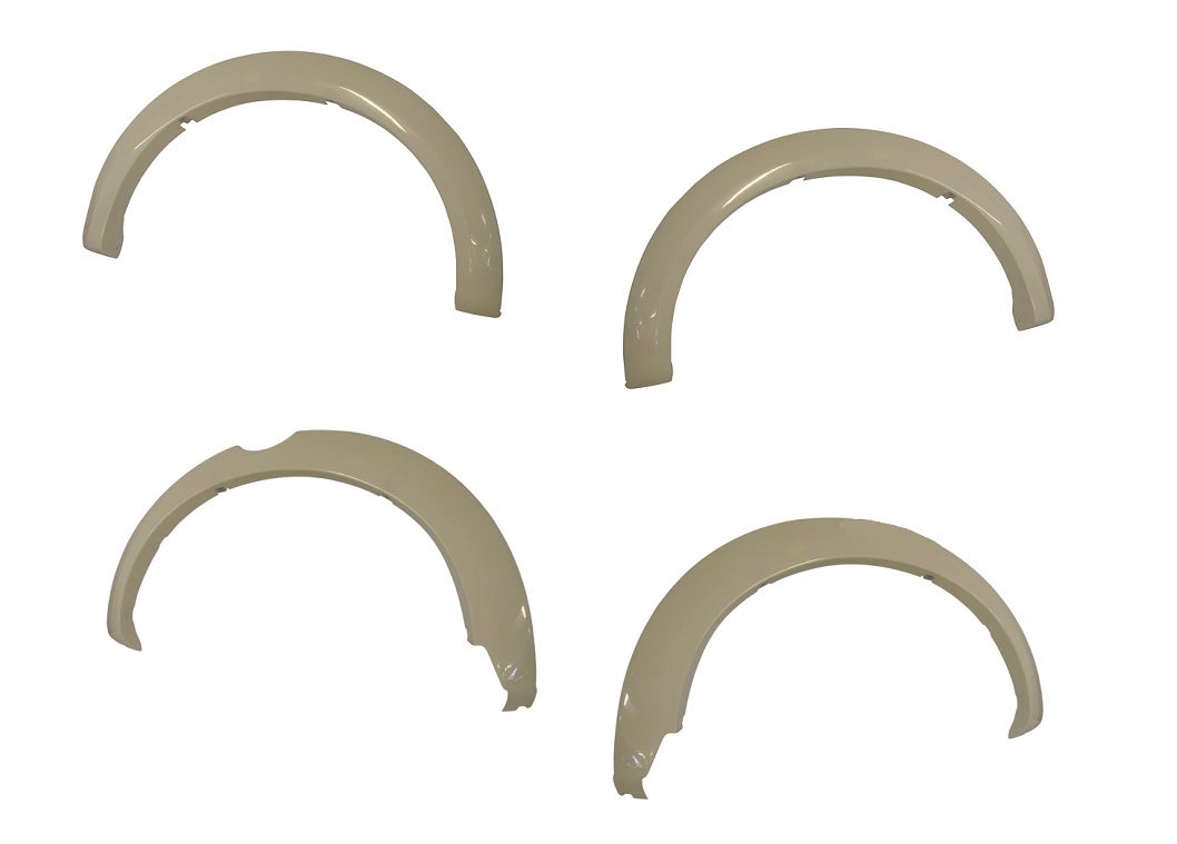 Guard Flare Kit (4 Piece Set) Mitsubishi Triton ML/MN 2006 - 2015 MBTT - GUF - 36N - Sterling Parts - Body Panels & Hardware - Sterling Parts