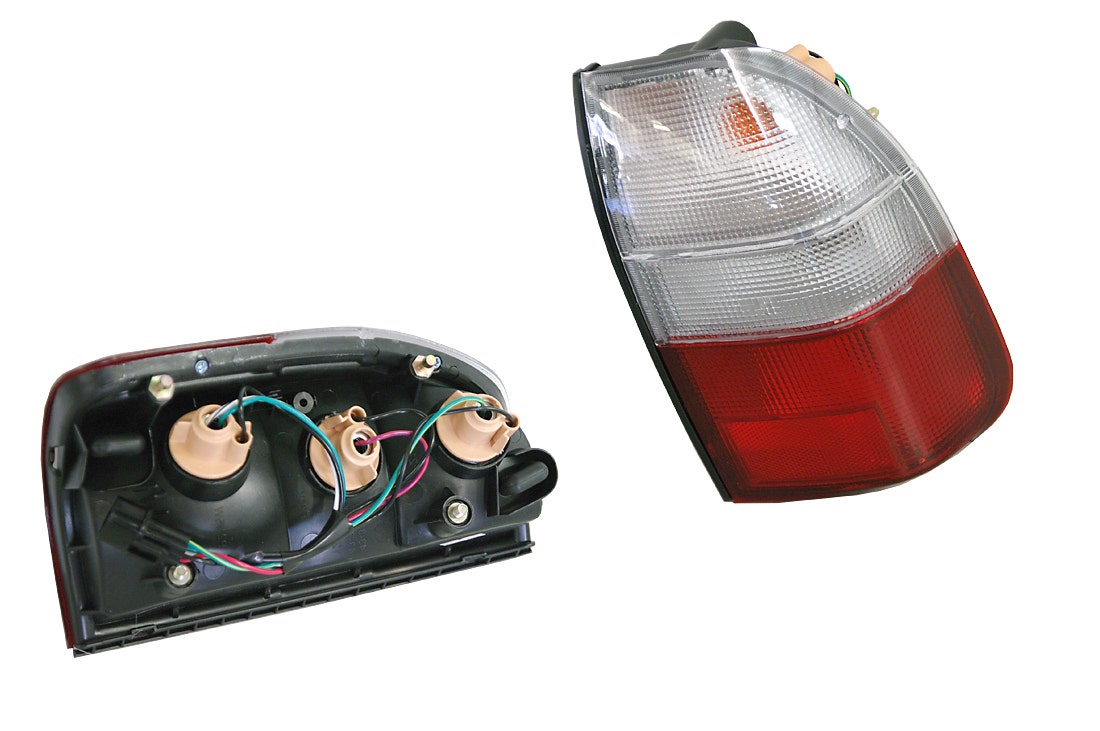 Tail Light (RHS, Clear Red) Mitsubishi Triton MK 2001 - 2006 MBTT - TAL - 64R - Sterling Parts - Tail Lights - Sterling Parts